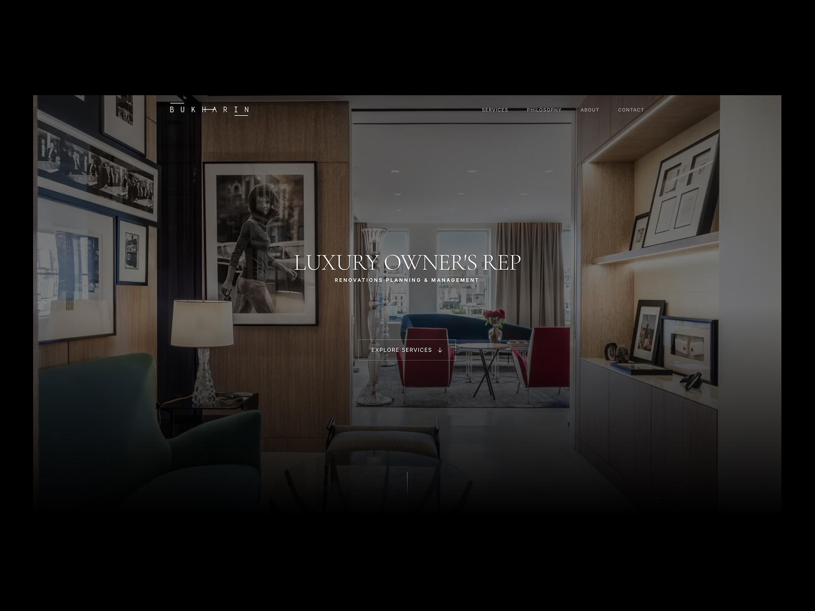 Screenshot of Bukharin.com